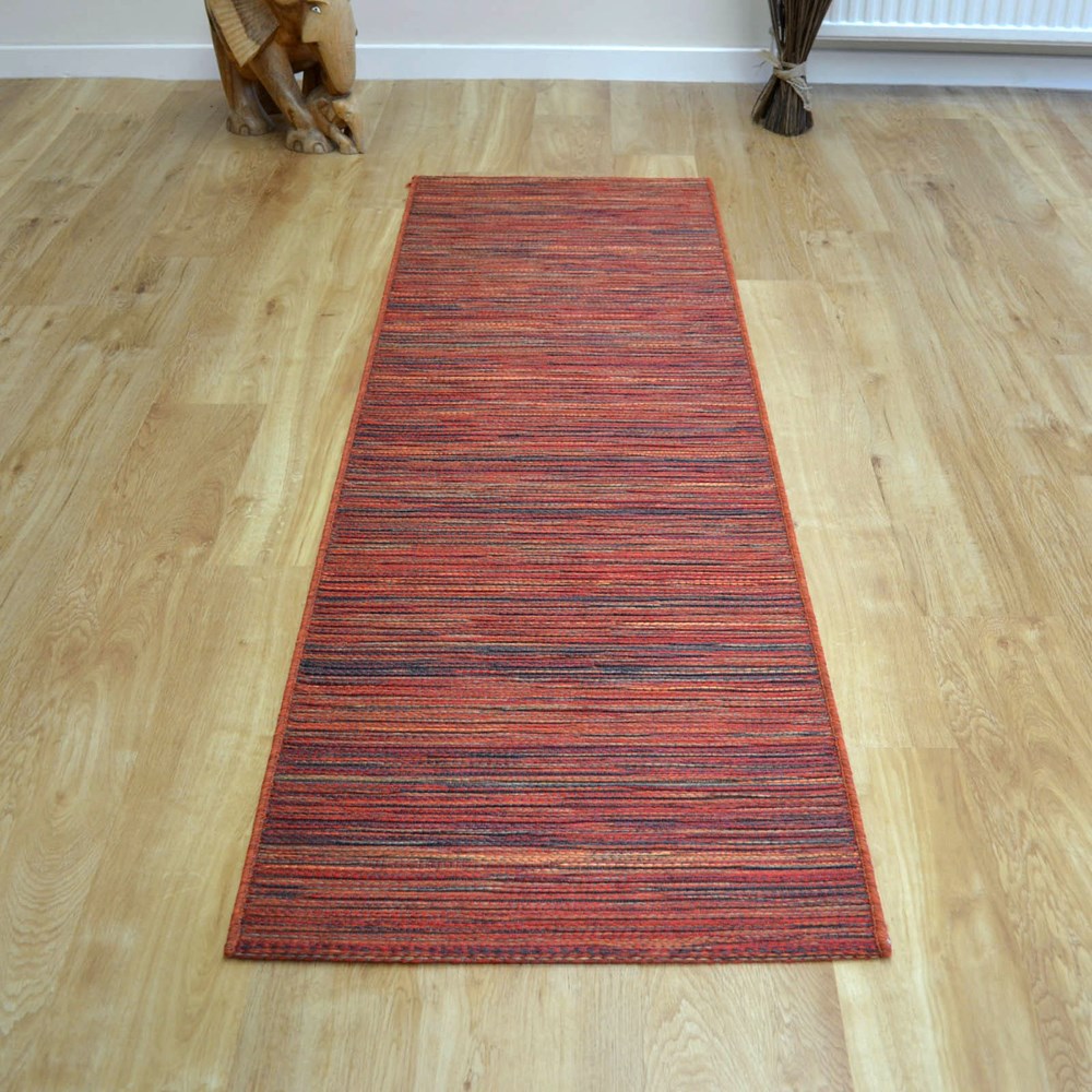 Brighton Hallway Runner 98122 1000 in Red